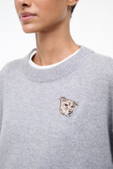 C.BONZ SERRANO CASHMERE SWEATER | HEATHER GREY
