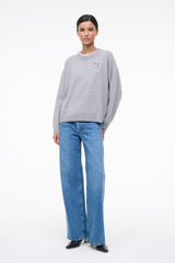C.BONZ SERRANO CASHMERE SWEATER | HEATHER GREY