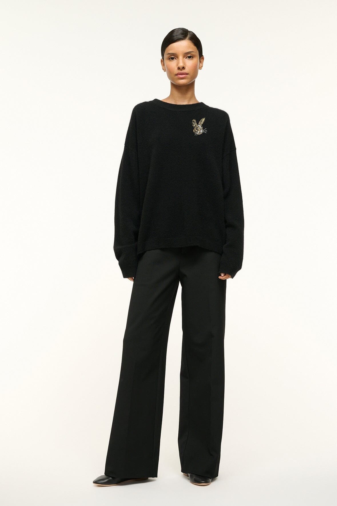 C.BONZ SERRANO CASHMERE SWEATER | BLACK