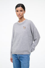 C.BONZ SERRANO CASHMERE SWEATER | HEATHER GREY