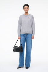 C.BONZ SERRANO CASHMERE SWEATER | HEATHER GREY